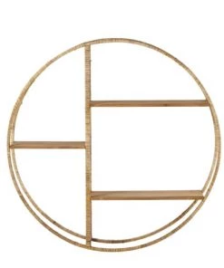 Maisons Du Monde Étagères Etagère Ronde En Rotin