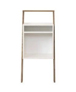 Tenzo Étagères Étagère Sur Pied En Bois H96cm Blanc