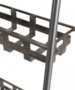 MACABANE Étagères Etagère Triangulaire 3 Niveaux Zinc Structure Métal -Vaisseliers Soldes Magasin etagere triangulaire 3 niveaux zinc structure metal 3