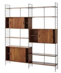 Maisons Du Monde Étagères Étagère Vintage 6 Portes En Métal Noir Et Acacia Massif -Vaisseliers Soldes Magasin etagere vintage 6 portes en metal noir et acacia massif 1000 7 5 176059 3