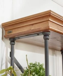 Robin Des Bois Étagères Etagère Xl En Bois Et Métal -Vaisseliers Soldes Magasin etagere xl en bois et metal 4