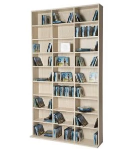 Tectake Étagères De Rangement Ajustables Effet Marron Hêtre -Vaisseliers Soldes Magasin etageres de rangement ajustables effet marron hetre 3