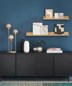 Maisons Du Monde Étagères Etagères Murales En Chêne Massif (x2) -Vaisseliers Soldes Magasin etageres murales en chene massif x2 1000 6 4 218575 1