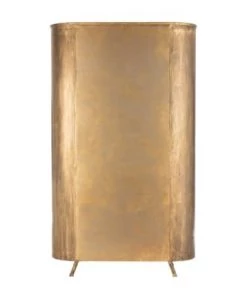 Meubles & Design Vitrines Grand Buffet Vitré En Métal Doré -Vaisseliers Soldes Magasin grand buffet vitre en metal dore 3