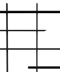 Meubles & Design Étagères Grande étagère Design Murale 190x162cm Noir -Vaisseliers Soldes Magasin grande etagere design murale 190x162cm noir 3