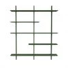 Meubles & Design Étagères Grande étagère Design Murale 190x162cm Vert