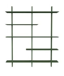 Meubles & Design Étagères Grande étagère Design Murale 190x162cm Noir -Vaisseliers Soldes Magasin grande etagere design murale 190x162cm vert 4