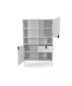 Meubles & Design Étagères Grande étagère Design Nombreux Rangements Blanc 10 Meubles & Design Étagères Grande étagère Design Nombreux Rangements Blanc -Vaisseliers Soldes Magasin grande etagere design nombreux rangements blanc 2