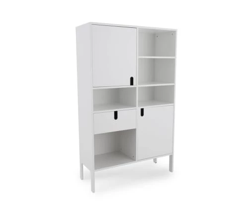 Meubles & Design Étagères Grande étagère Design Nombreux Rangements Blanc 1 Meubles & Design Étagères Grande étagère Design Nombreux Rangements Blanc