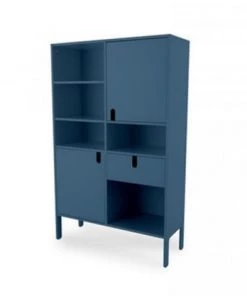 Meubles & Design Étagères Grande étagère Design Nombreux Rangements Bleu