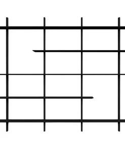 Meubles & Design Étagères Grande étagère Moderne En Bois 190x224 Naturel -Vaisseliers Soldes Magasin grande etagere moderne en bois 190x224 noir 4