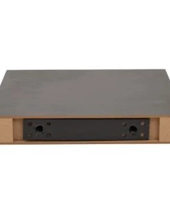 Mobili Rebecca Étagères Lot De 2 étagères Murales 25x25 Cm En Mdf Marron Wengé -Vaisseliers Soldes Magasin lot de 2 etageres murales 25x25 cm en mdf marron wenge 4