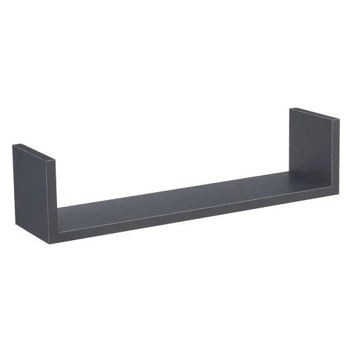 Five Simply Smart Étagères Lot De 3 étagères Bord Gris Anthracite 2 Five Simply Smart Étagères Lot De 3 étagères Bord Gris Anthracite – Image 2