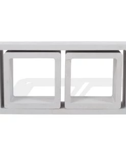 Mobili Rebecca Étagères Lot De 3 étagères Murales En Bois Paulownia Blanc -Vaisseliers Soldes Magasin lot de 3 etageres murales en bois paulownia blanc 3