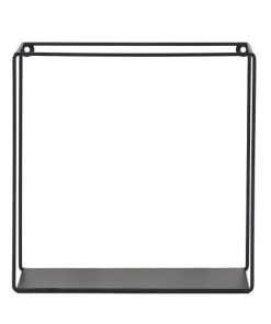 Casâme Étagères Lot De 3 étagères Murales En Métal - Noir -Vaisseliers Soldes Magasin lot de 3 etageres murales en metal noir 2