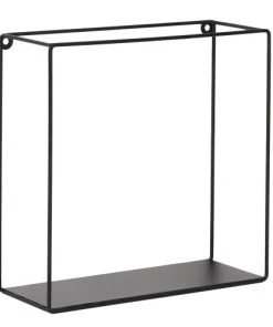 Casâme Étagères Lot De 3 étagères Murales En Métal - Noir -Vaisseliers Soldes Magasin lot de 3 etageres murales en metal noir 5