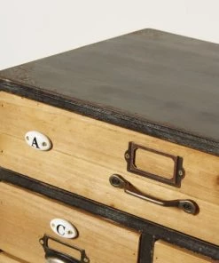 Maisons Du Monde Étagères Meuble De Rangement 12 Tiroirs à Roulettes -Vaisseliers Soldes Magasin meuble de rangement 12 tiroirs a roulettes 1000 3 25 189281 5