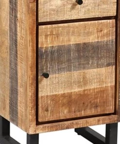 Altobuy Étagères Meuble De Rangement 2 Portes 1 Tiroir -Vaisseliers Soldes Magasin meuble de rangement 2 portes 1 tiroir 2