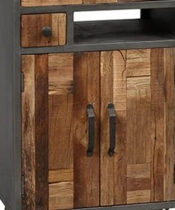 Altobuy Étagères Meuble De Rangement 2 Portes 2 Tiroirs -Vaisseliers Soldes Magasin meuble de rangement 2 portes 2 tiroirs 2