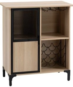 Homcom Étagères Meuble De Rangement Bouteilles Verre Style Industriel 9 Homcom Étagères Meuble De Rangement Bouteilles Verre Style Industriel -Vaisseliers Soldes Magasin meuble de rangement bouteilles verre style industriel 3