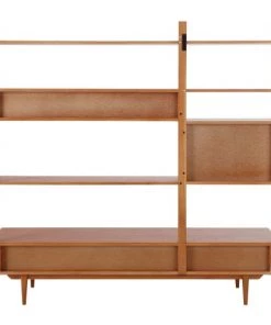 Maisons Du Monde Étagères Meuble TV étagère Vintage 3 Tiroirs 1 Porte En Chêne Massif -Vaisseliers Soldes Magasin meuble tv etagere vintage 3 tiroirs 1 porte en chene massif 1000 10 37 147145 17