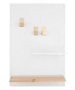 Present Time Étagères Panneau Perforé En Métal Vert D'eau -Vaisseliers Soldes Magasin panneau perfore en metal blanc