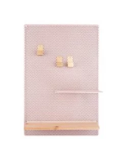 Present Time Étagères Panneau Perforé En Métal Vert D'eau -Vaisseliers Soldes Magasin panneau perfore en metal rose pastel