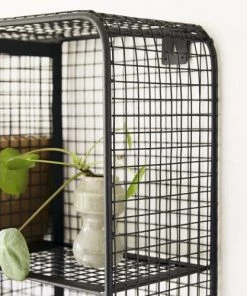 Tikamoon Étagères Patère Carrée En Métal -Vaisseliers Soldes Magasin patere carree en metal 2