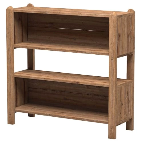 Rendez Vous Déco Étagères Petite étagère 2 Niveaux En Bois De Pin Recyclé 3 Rendez Vous Déco Étagères Petite étagère 2 Niveaux En Bois De Pin Recyclé – Image 3