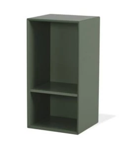 Meubles & Design Étagères Petite étagère Murale 2 Niches Vert