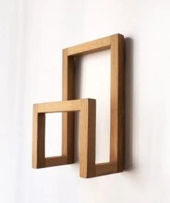 Arne Lykke Étagères Porte-revue Mural En Chêne Bois Clair -Vaisseliers Soldes Magasin porte revue mural en chene bois clair 4