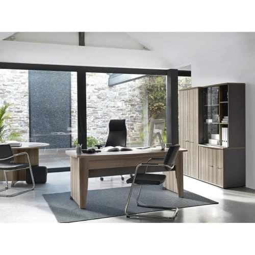 Gami Étagères Rangement Haut Effet Bois Marron 3 Gami Étagères Rangement Haut Effet Bois Marron – Image 3