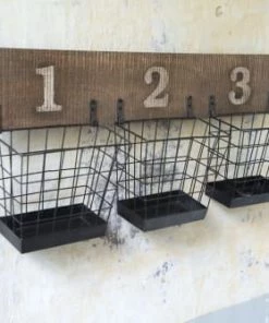 PIB Étagères Rangement Mural En Métal Noir -Vaisseliers Soldes Magasin rangement mural en metal noir 8