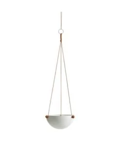 OYOY Living Design Étagères Rangement Suspendu Blanc En Acier Inoxydable 20x61cm