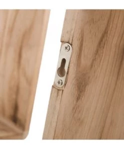 Wadiga Étagères Set De 3 étagères Murales En Bois De Palownia 30x30x12cm -Vaisseliers Soldes Magasin set de 3 etageres murales en bois de palownia 30x30x12cm 2