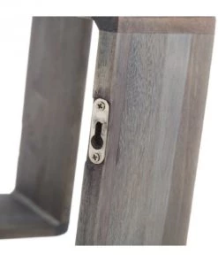 Wadiga Set De 3 Étagères Murales En Bois Gris - 30x30x12cm -Vaisseliers Soldes Magasin set de 3 etageres murales en bois gris 30x30x12cm 3