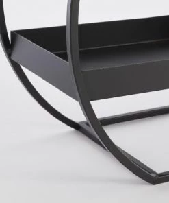 Mica Decorations Étagères Support De Décoration Noir H38 -Vaisseliers Soldes Magasin support de decoration noir h38 2