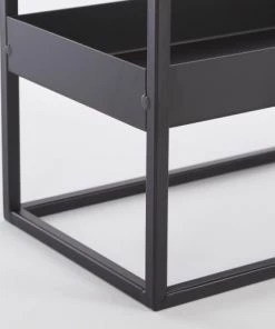 Mica Decorations Étagères Support De Décoration Noir H45 -Vaisseliers Soldes Magasin support de decoration noir h45 3