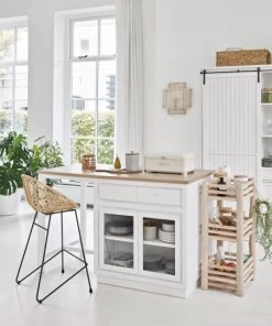 Maisons Du Monde Vaisseliers Vaisselier 1 Porte 3 Tiroirs Blanc -Vaisseliers Soldes Magasin vaisselier 1 porte 3 tiroirs blanc 1000 1 14 219692 3