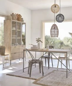 Maisons Du Monde Vaisseliers Vaisselier 3 Portes, 4 Tiroirs Finition Blanchie Et Gris -Vaisseliers Soldes Magasin vaisselier 3 portes 4 tiroirs finition blanchie et gris 1000 0 18 208913 2