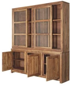 Maisons Du Monde Vaisseliers Vaisselier 3 Portes En Sheesham Massif -Vaisseliers Soldes Magasin vaisselier 3 portes en sheesham massif 1000 12 1 166051 3