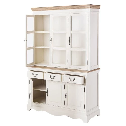 Maisons Du Monde Vaisseliers Vaisselier 3 Tiroirs Crème 2 Maisons Du Monde Vaisseliers Vaisselier 3 Tiroirs Crème – Image 2