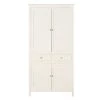 Maisons Du Monde Vaisseliers Vaisselier 4 Portes 2 Tiroirs Blanc Cassé
