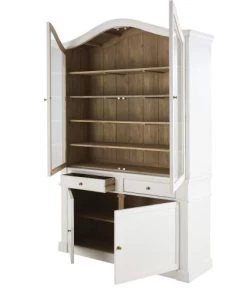 Vaisseliers Soldes Magasin -Vaisseliers Soldes Magasin vaisselier 4 portes 2 tiroirs en manguier massif blanc 1000 15 29 196501 2