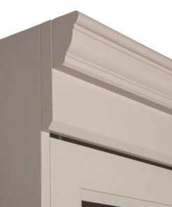 VtWonen Vaisseliers Vaisselier 4 Portes En Bois Beige -Vaisseliers Soldes Magasin vaisselier 4 portes en bois beige 4