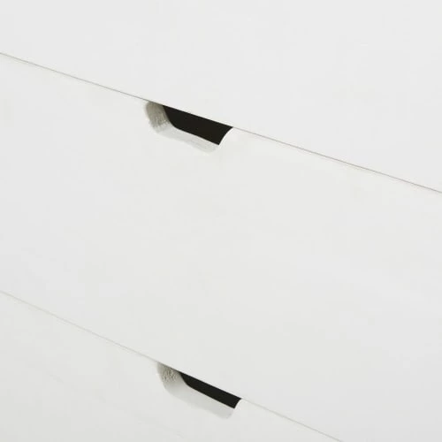 Maisons Du Monde Vaisseliers Vaisselier 4 Portes En Manguier Massif Blanc Et Verre Trempé 6 Maisons Du Monde Vaisseliers Vaisselier 4 Portes En Manguier Massif Blanc Et Verre Trempé – Image 6