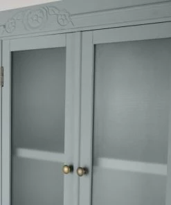 Maisons Du Monde Vaisseliers Vaisselier 5 Portes 2 Tiroirs Vert De Gris -Vaisseliers Soldes Magasin vaisselier 5 portes 2 tiroirs vert de gris 1000 2 14 219897 3