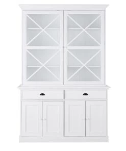 Maisons Du Monde Vaisseliers Vaisselier 6 Portes 2 Tiroirs Blanc