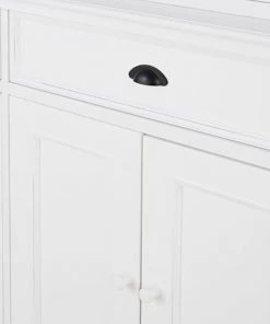 Maisons Du Monde Vaisseliers Vaisselier 6 Portes 2 Tiroirs Blanc -Vaisseliers Soldes Magasin vaisselier 6 portes 2 tiroirs blanc 1000 12 30 228441 3