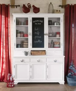 Maisons Du Monde Vaisseliers Vaisselier Blanc -Vaisseliers Soldes Magasin vaisselier blanc 1000 10 13 116494 18